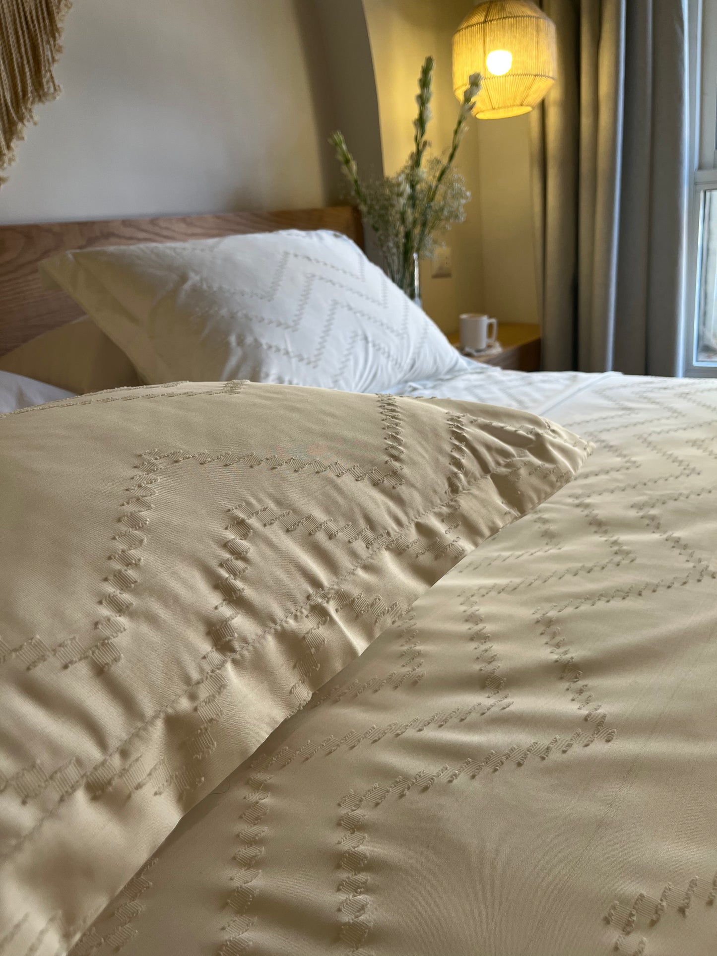Gönül Turkish silky cotton bedsheet