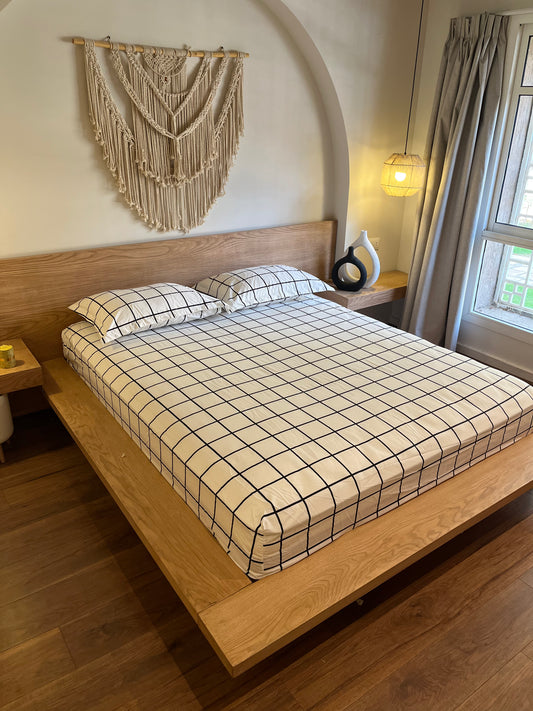 TRÈS CHIC cotton bedsheet