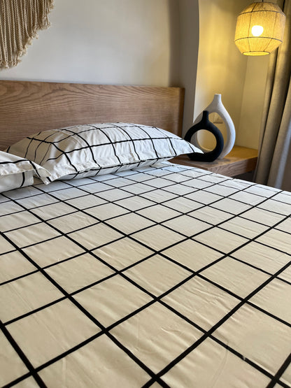TRÈS CHIC cotton bedsheet