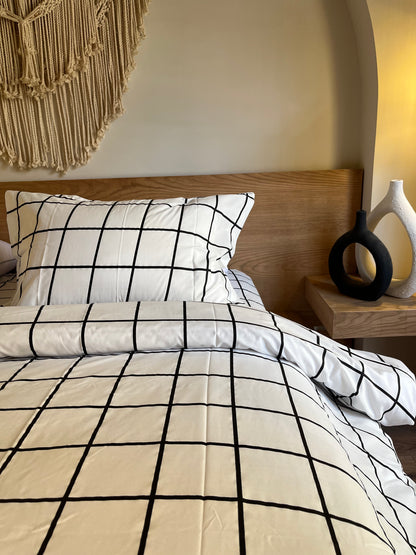 TRÈS CHIC cotton duvet cover
