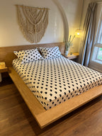 MOON HEARTS cotton bedsheet