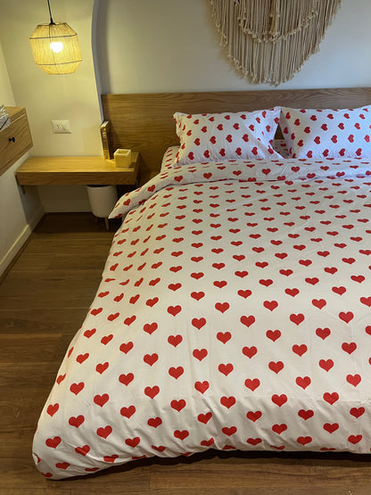 FULL SET - SWEET HEARTS Egyptian cotton bundle