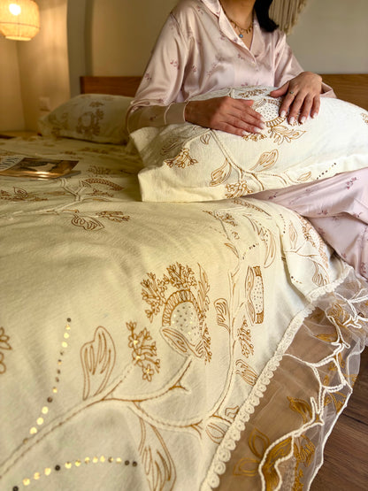 SIENNA chenille bridal set