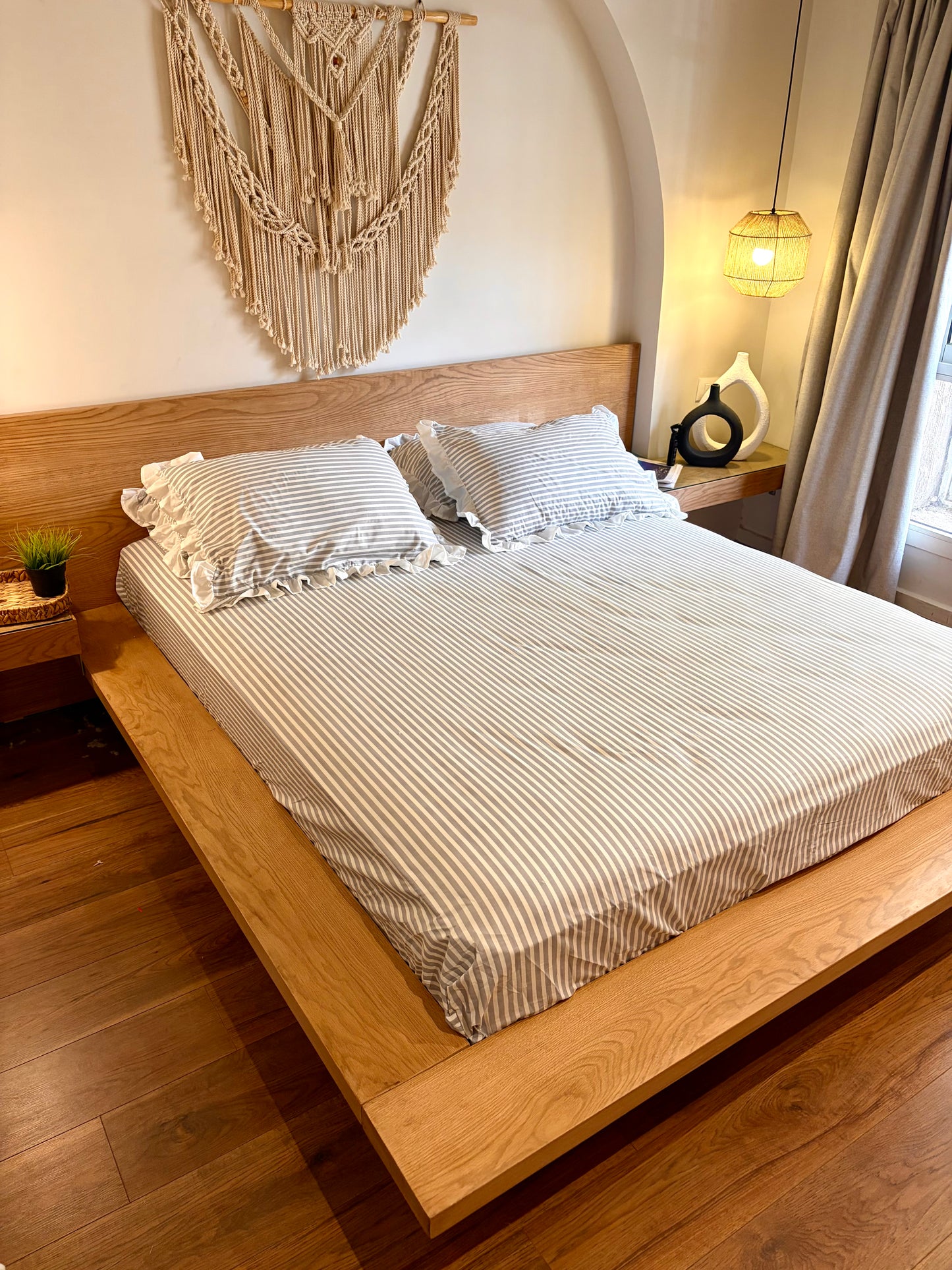 CLOUD RUFFLES cotton bedsheet