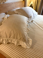 CHAMPAGNE RUFFLES cotton bedsheet