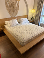 BLACK LOVIA cotton bedsheet