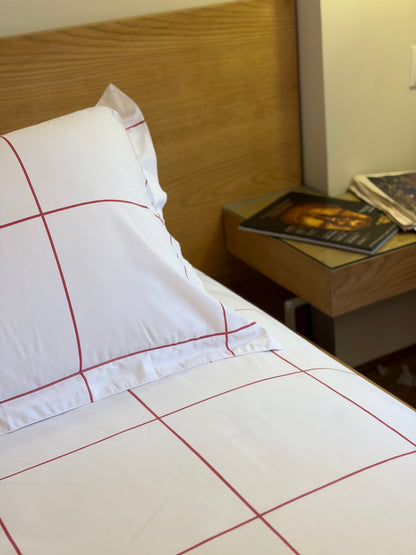 PINK LINEA cotton bedsheet
