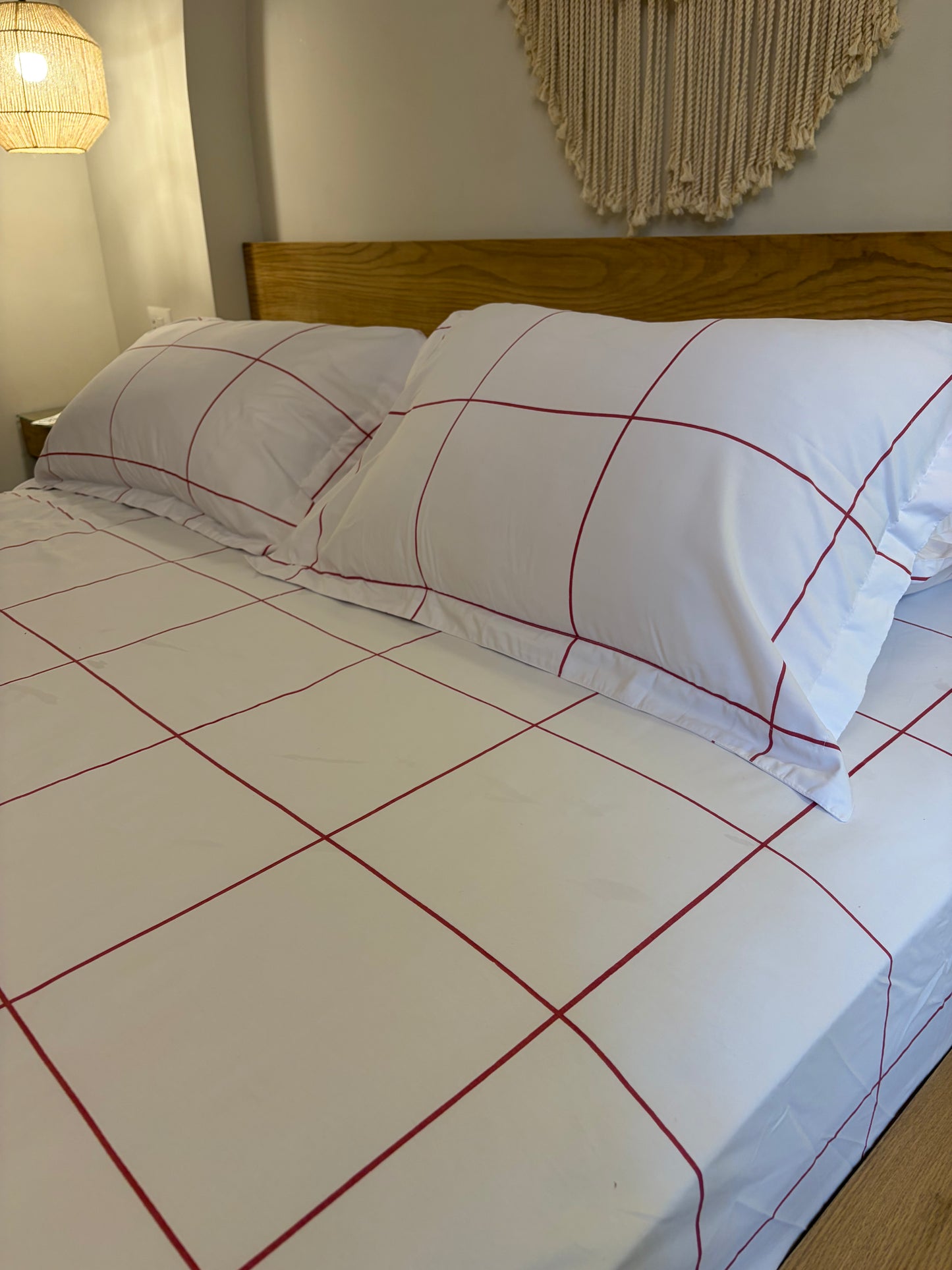PINK LINEA cotton bedsheet