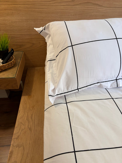BLACK LINEA cotton bedsheet