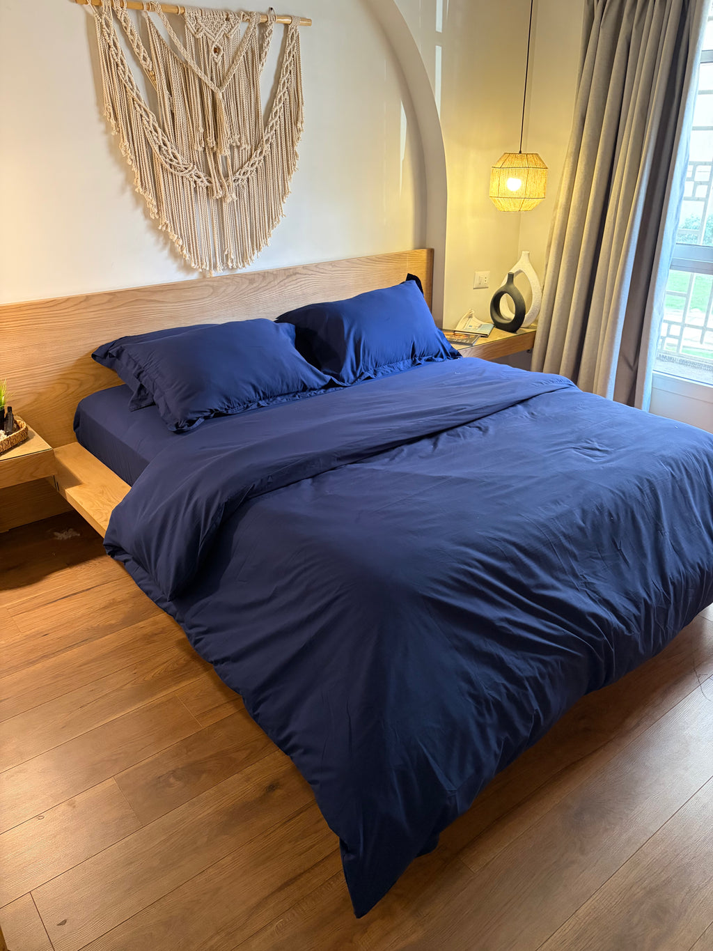 MIDNIGHT Premium Cotton Duvet Cover