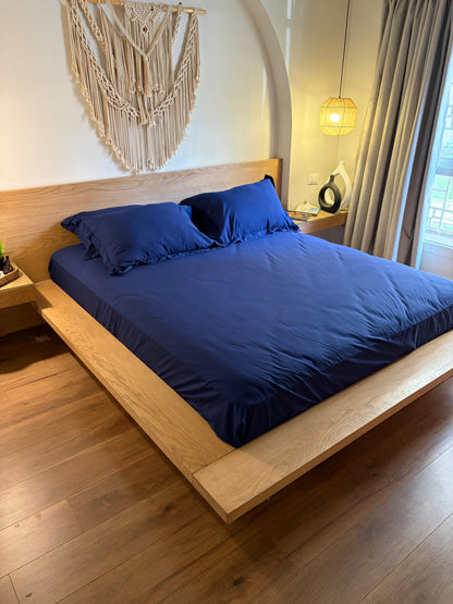 MIDNIGHT Premium Cotton Bedsheet