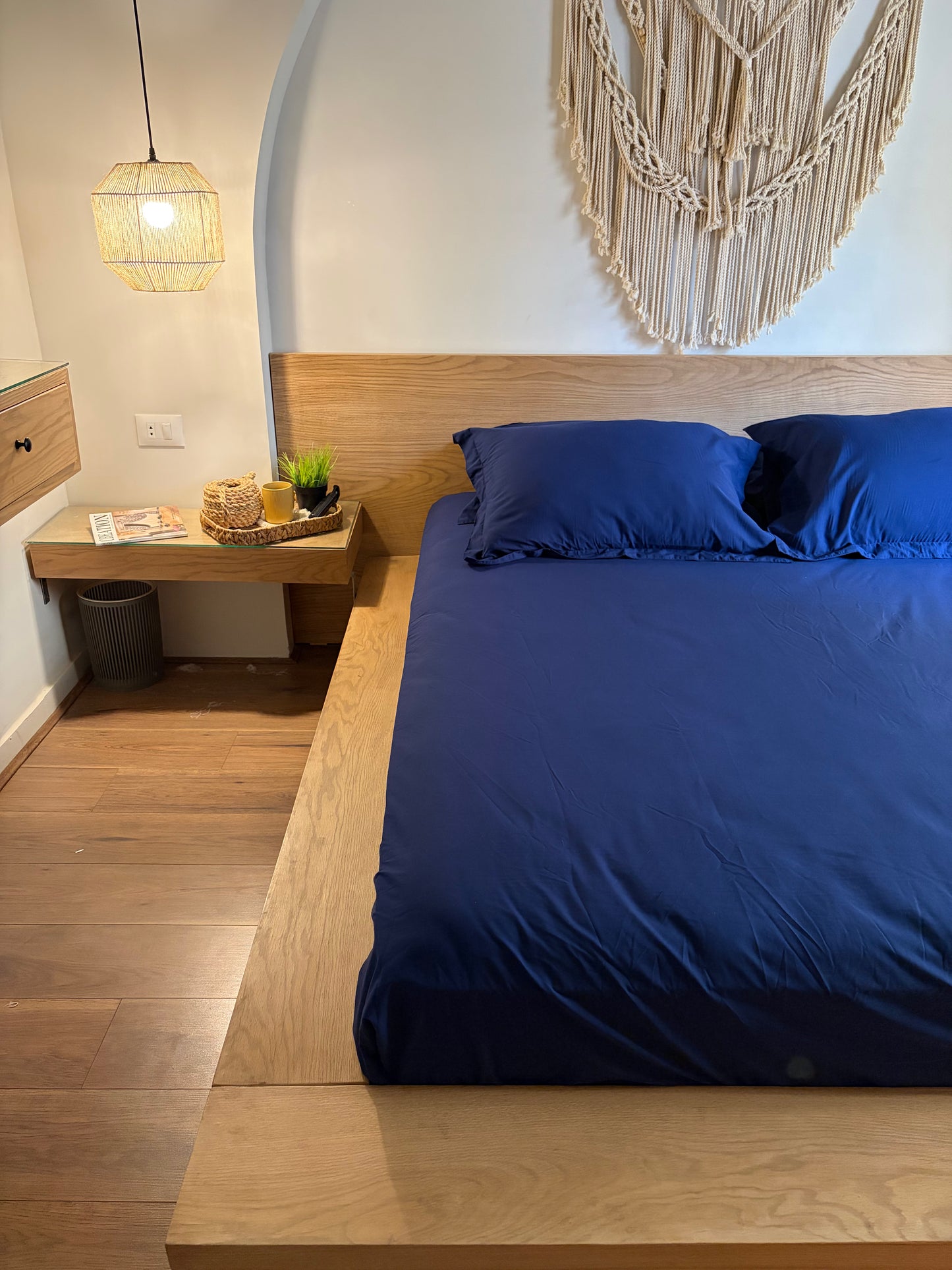 MIDNIGHT Premium Cotton Bedsheet