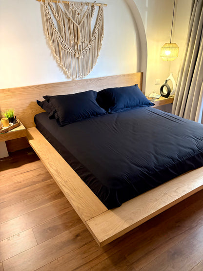 NOIR Premium Cotton Bedsheet