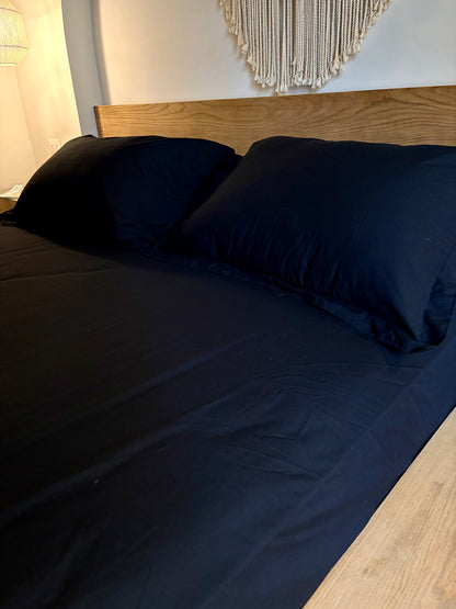 NOIR Premium Cotton Bedsheet