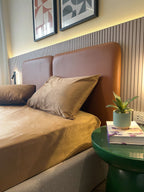 BISCUIT Plain Velvet Bedsheet