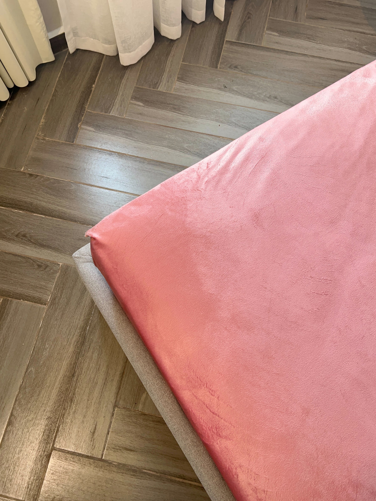 CASHMERE Plain Velvet Bedsheet