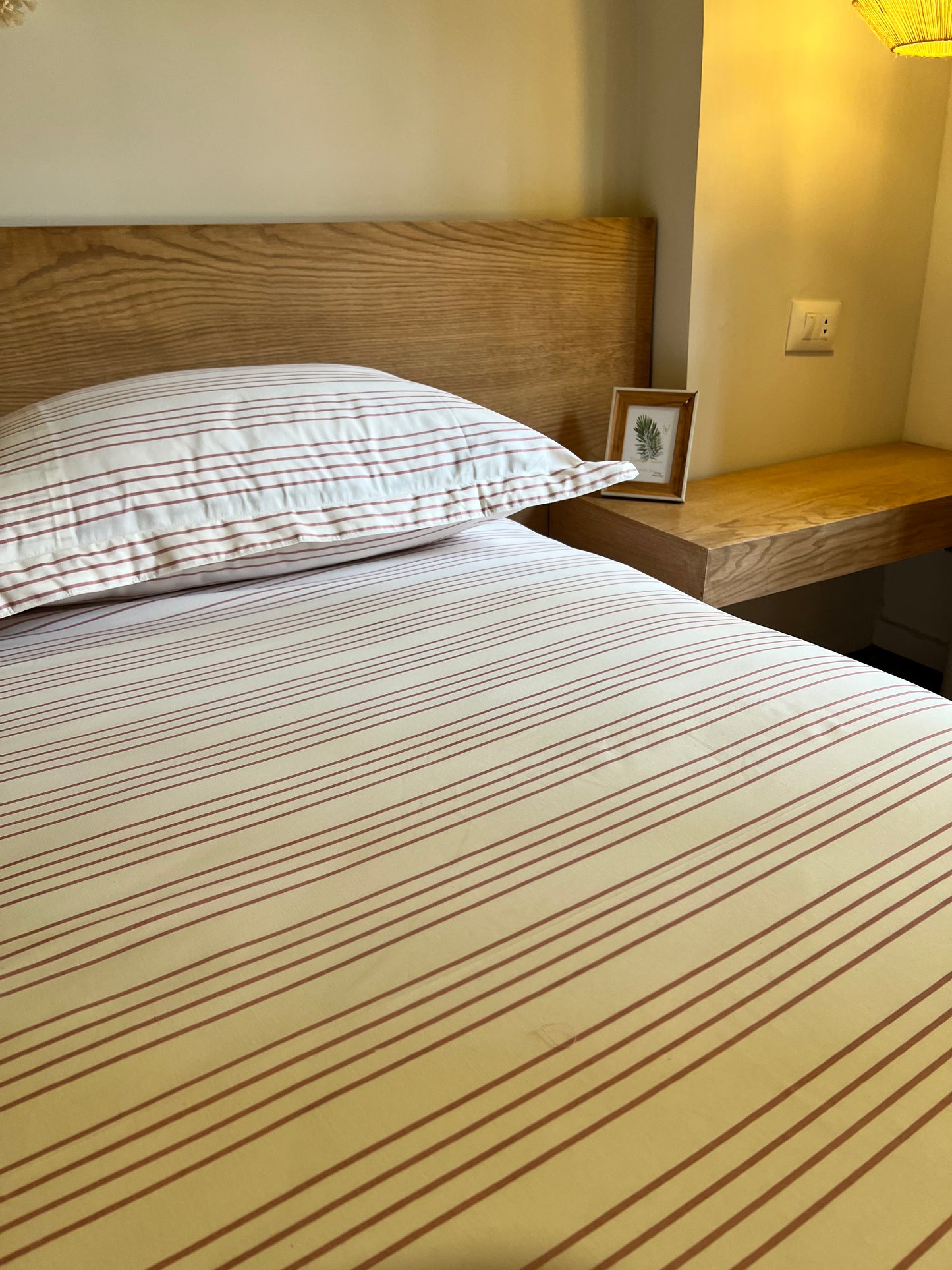 CASHMERE RIBBED cotton bedsheet