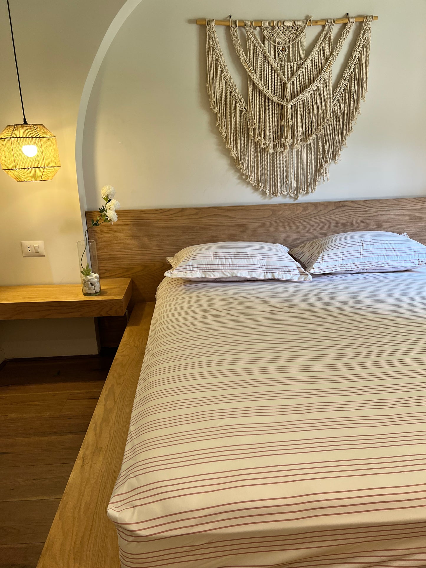 CASHMERE RIBBED cotton bedsheet