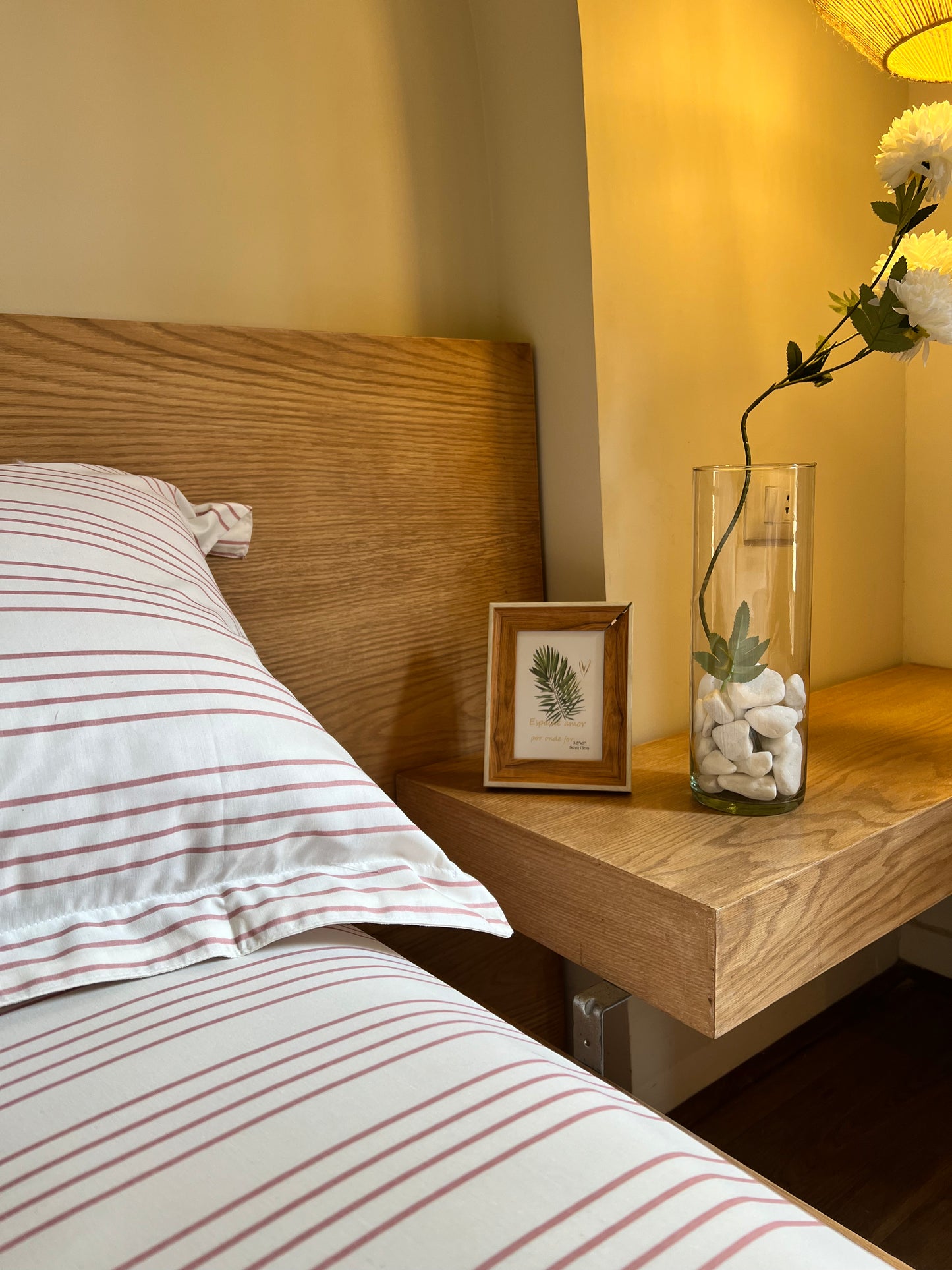 CASHMERE RIBBED cotton bedsheet