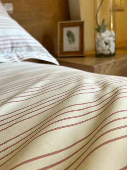 CASHMERE RIBBED cotton bedsheet