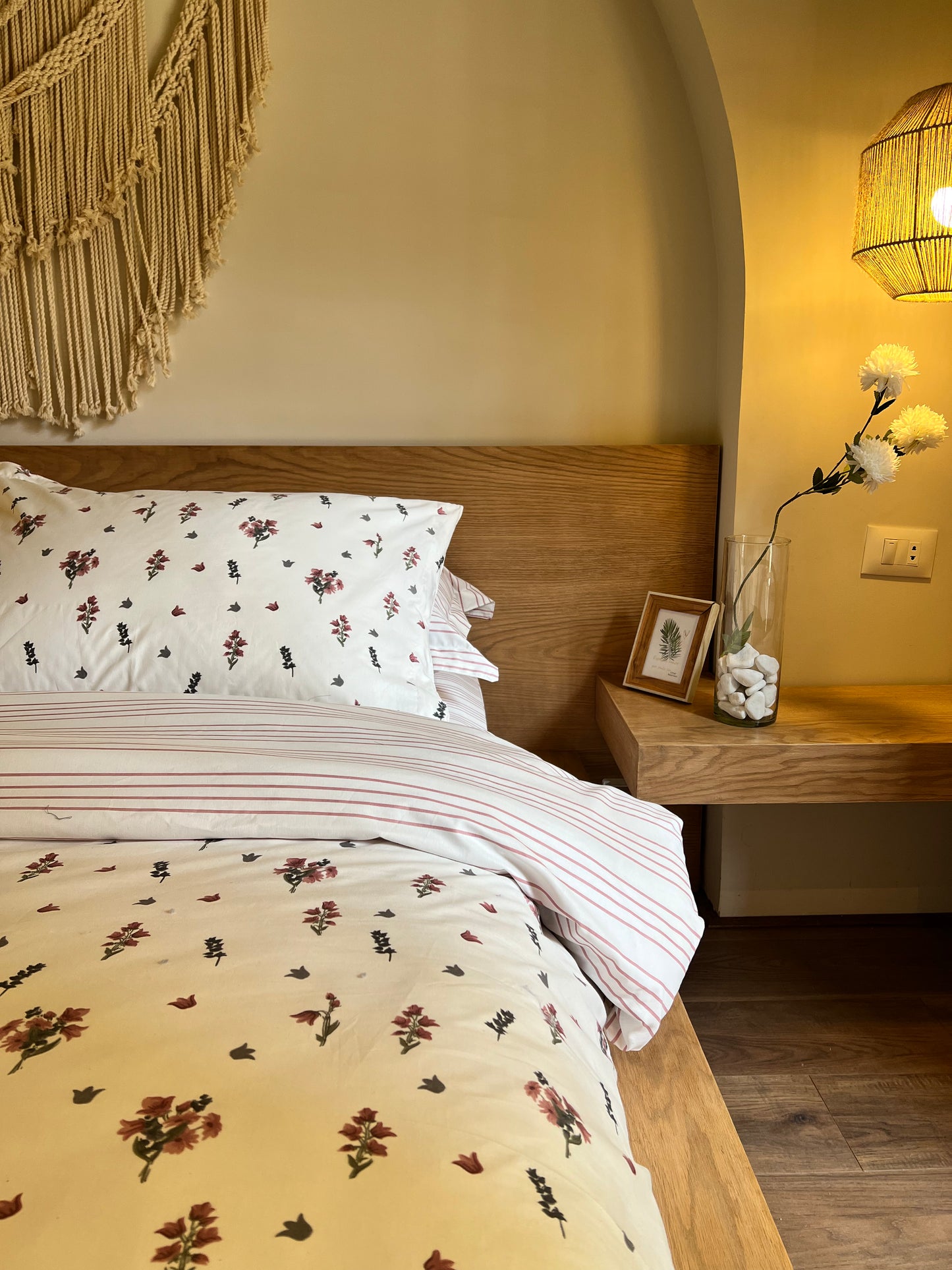 CHERRY TREE cotton duvet cover