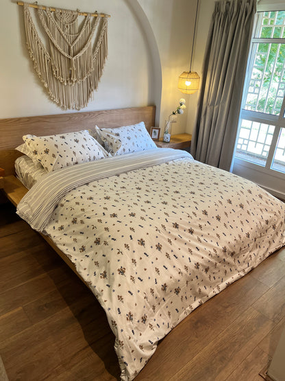 HAZEL TREE cotton duvet cover