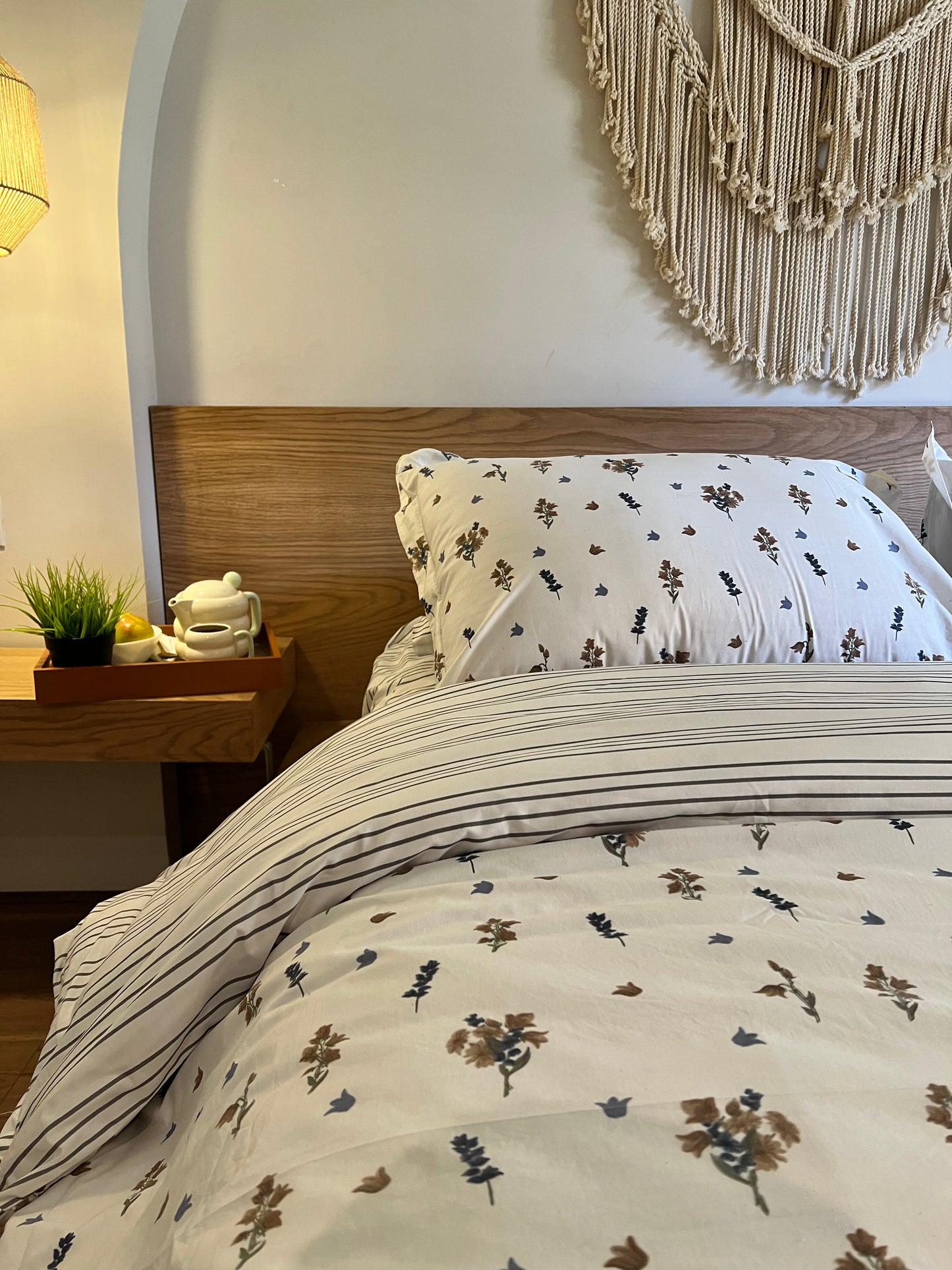 HAZEL TREE cotton duvet cover