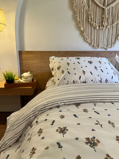 HAZEL TREE cotton duvet cover