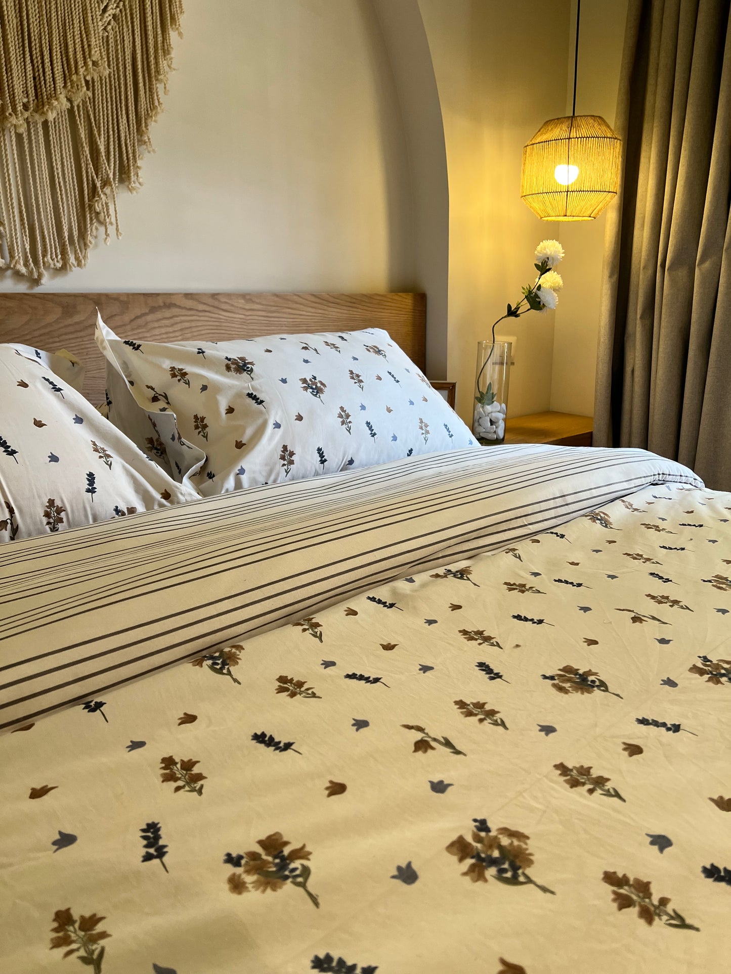 HAZEL TREE cotton duvet cover