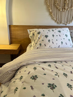 LAVANDER TREE cotton duvet cover