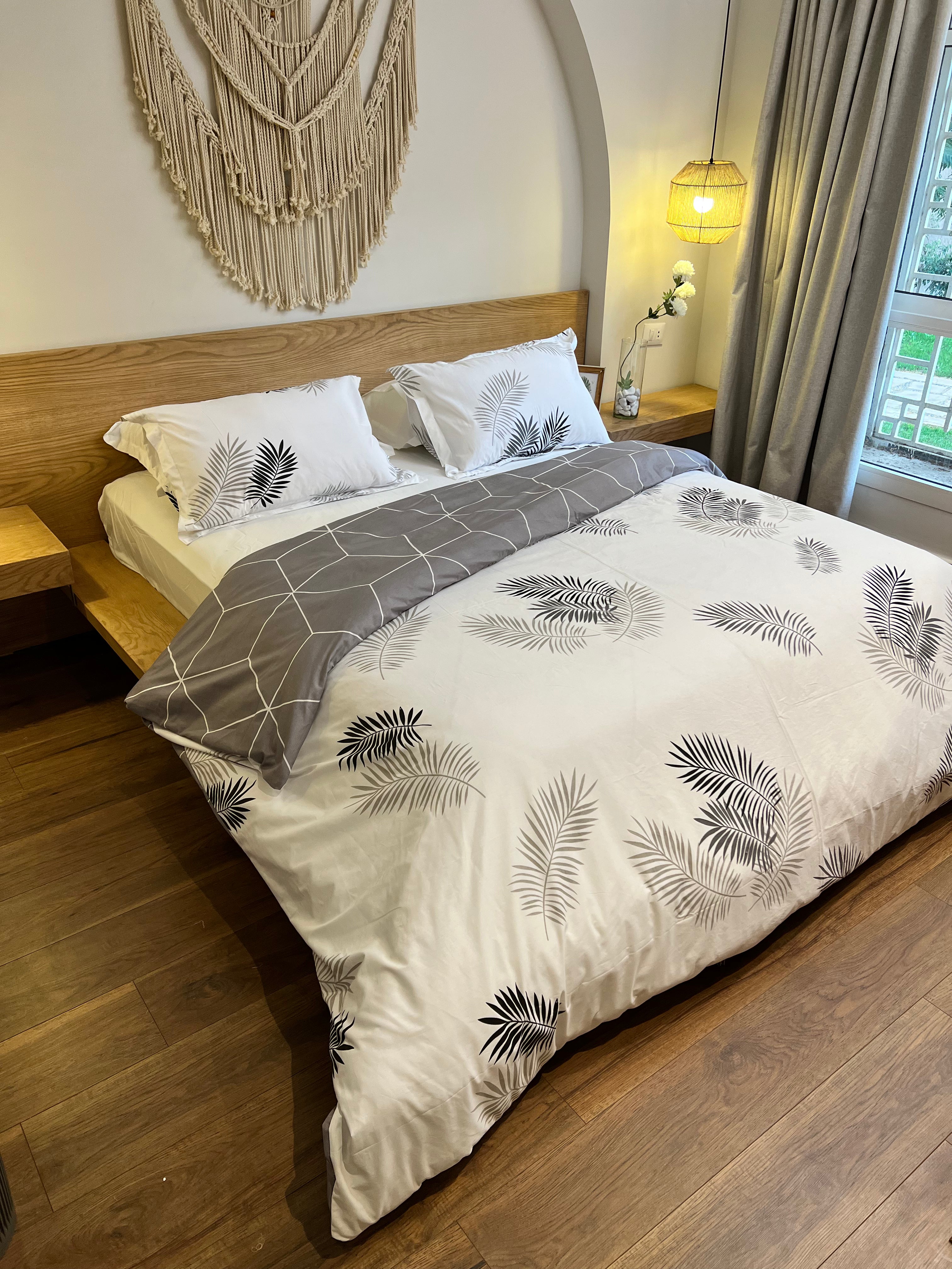 PALM SHADE cotton duvet cover