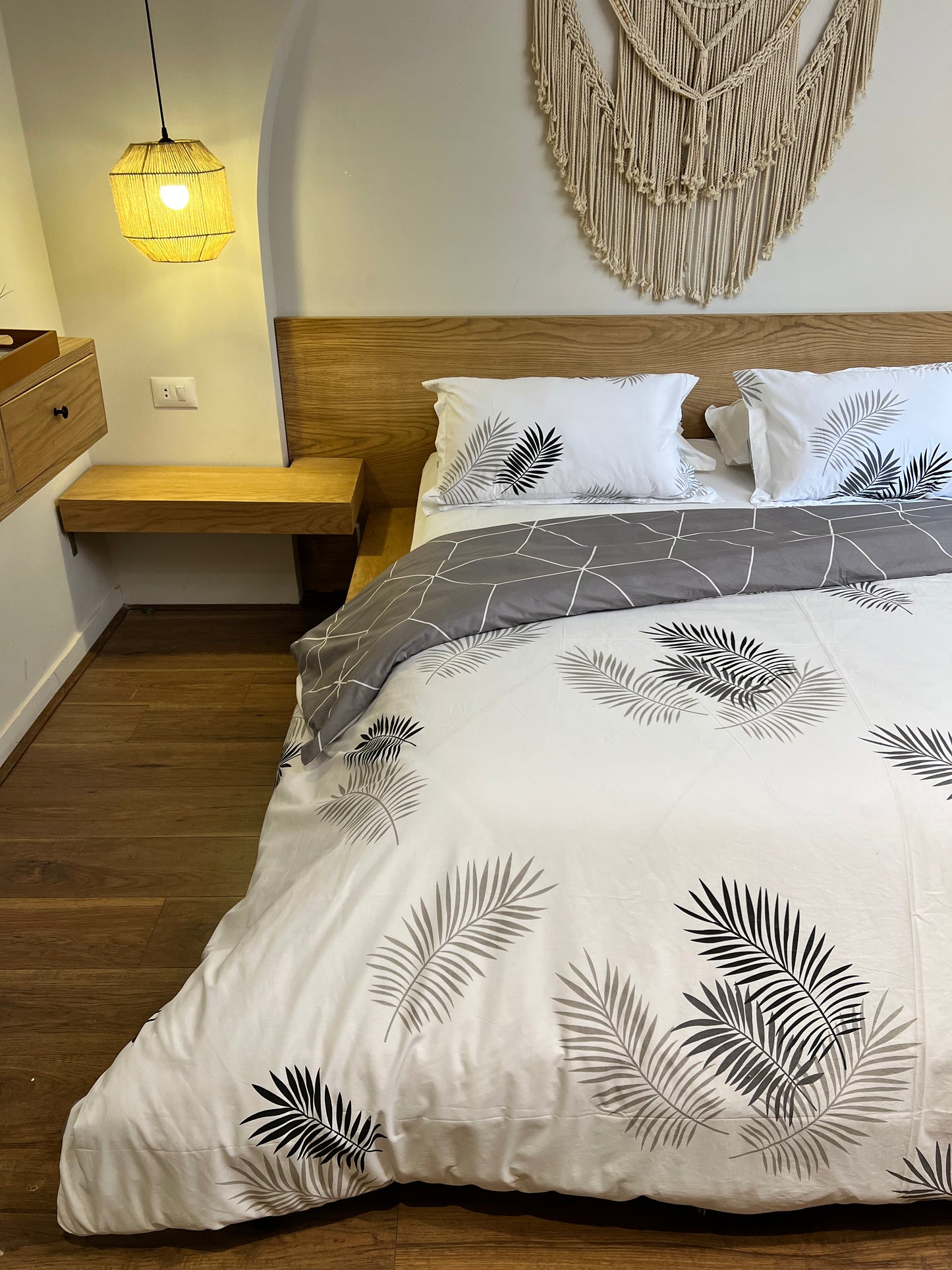 PALM SHADE cotton duvet cover