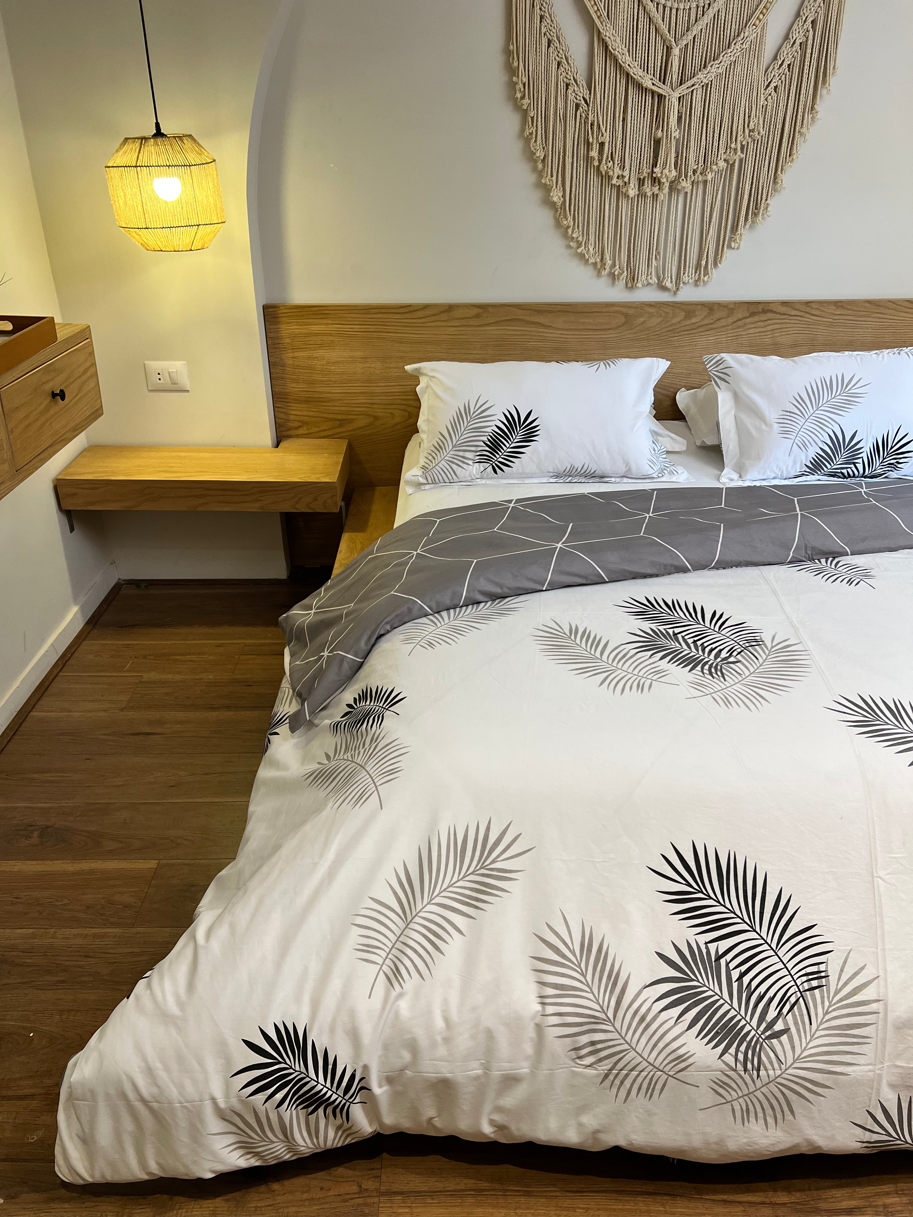 PALM SHADE cotton duvet cover