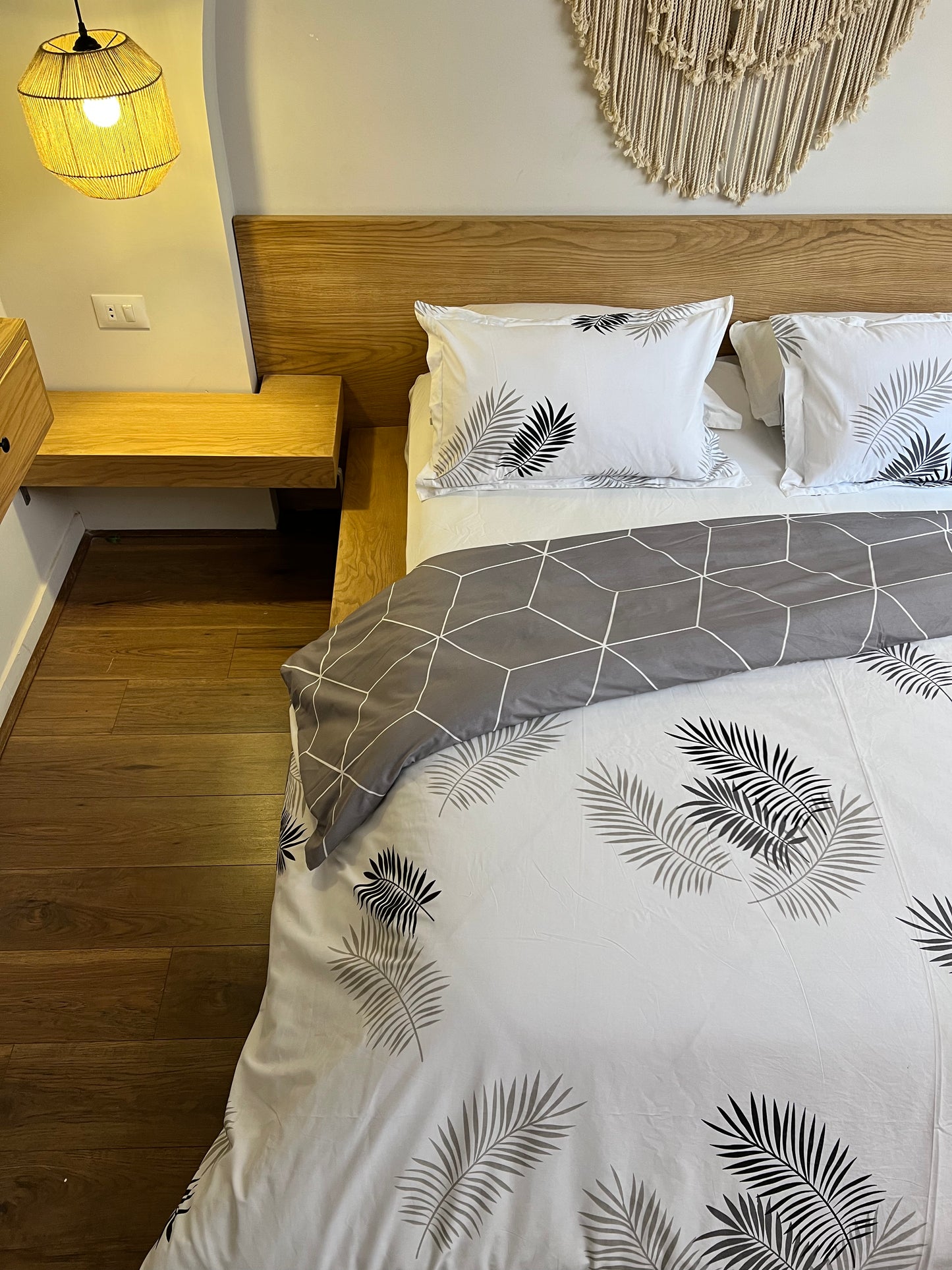 PALM SHADE cotton duvet cover