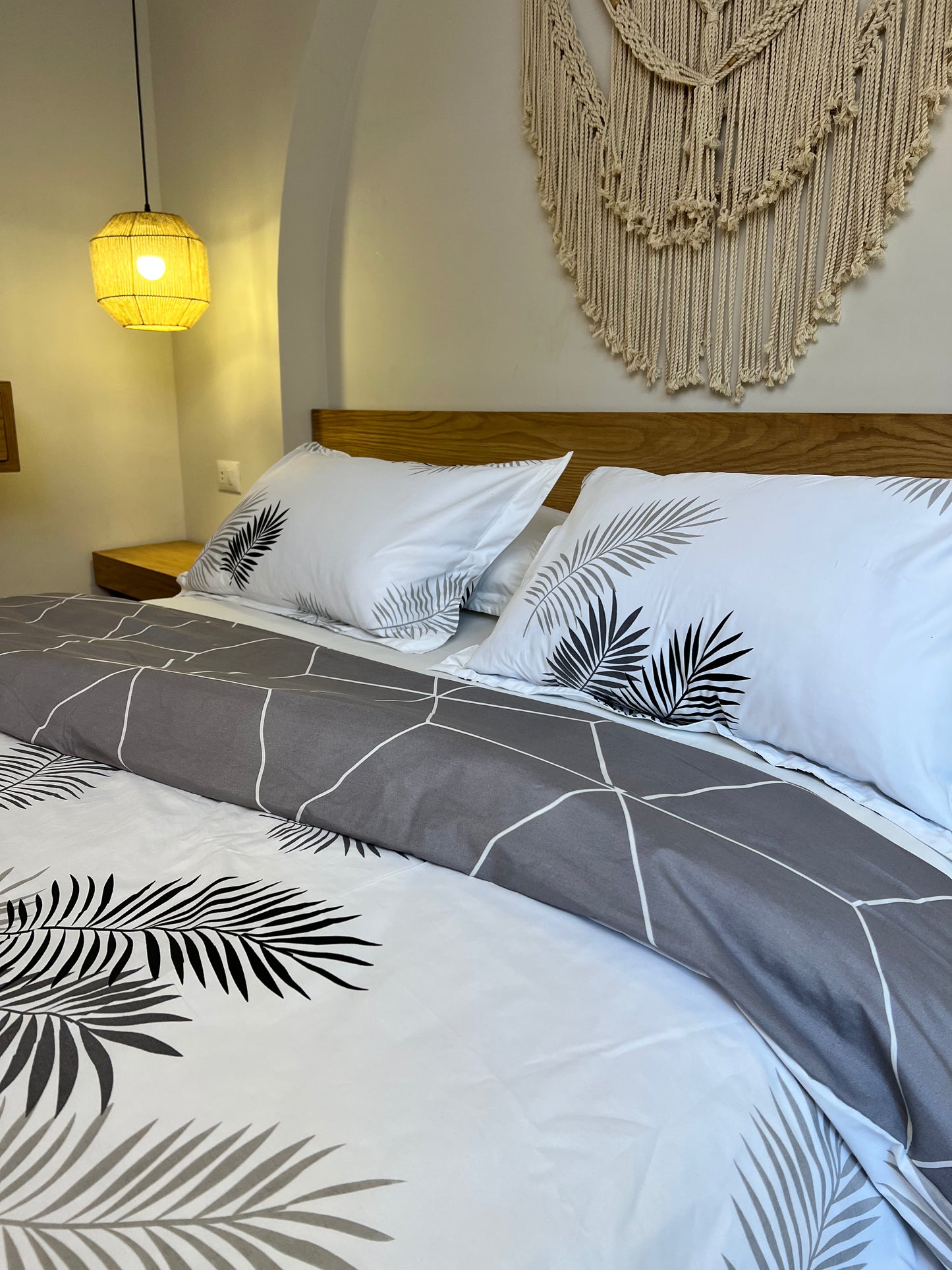 PALM SHADE cotton duvet cover