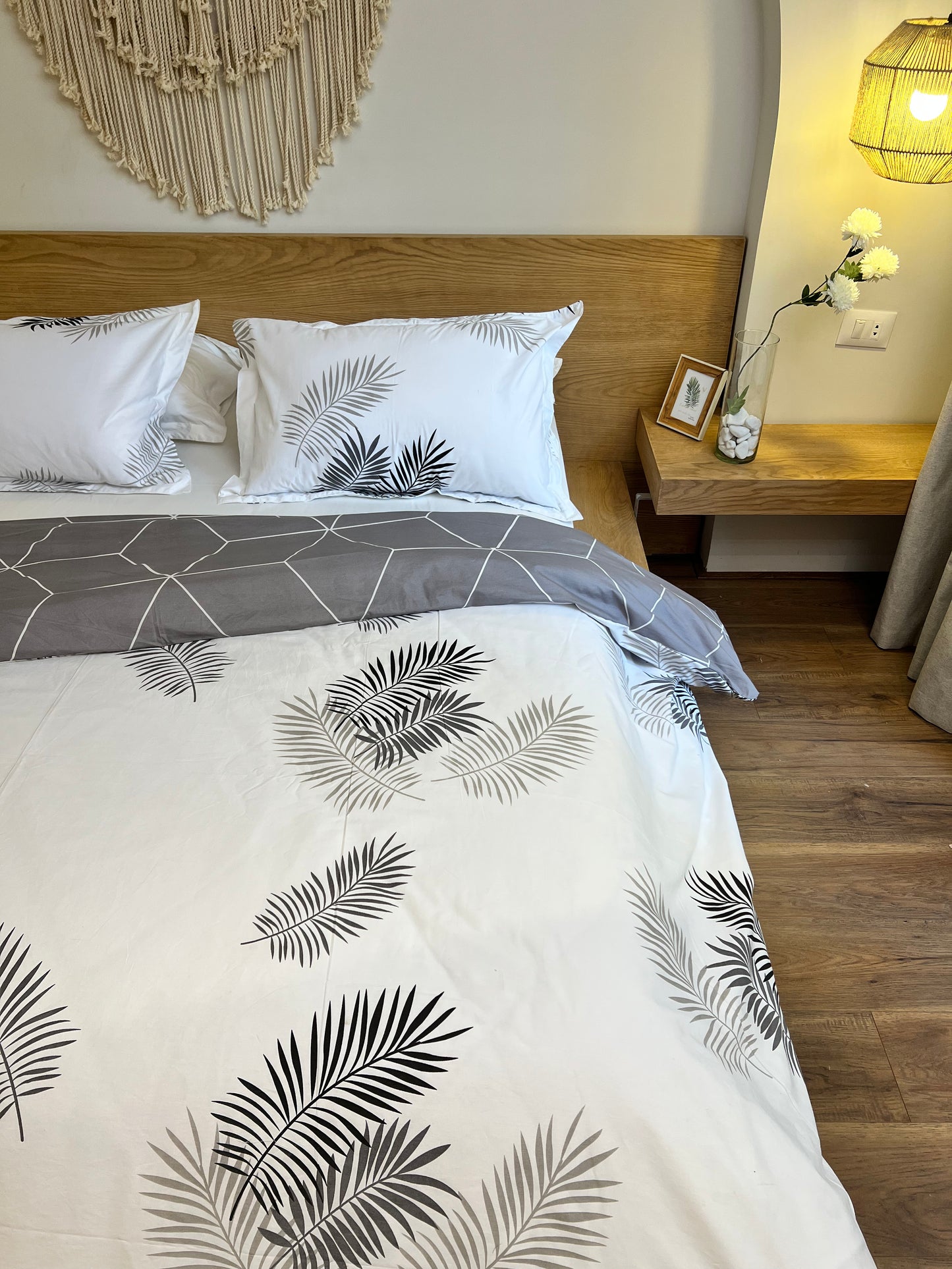 PALM SHADE cotton duvet cover