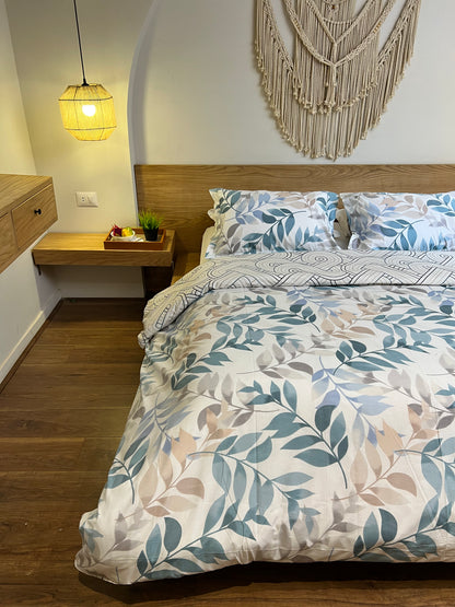 BLUE HAVEN cotton duvet cover