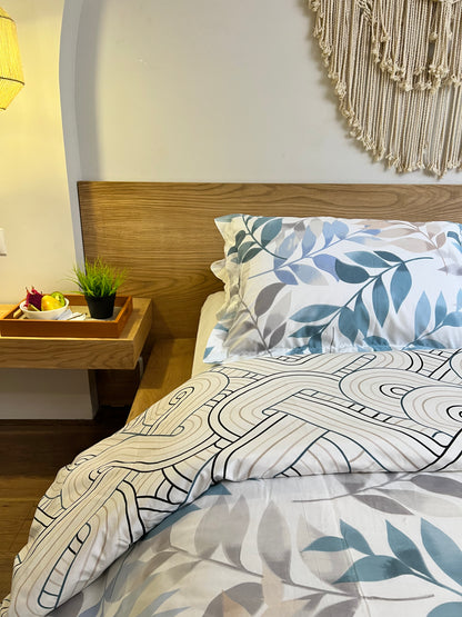 BLUE HAVEN cotton duvet cover