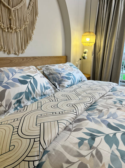 BLUE HAVEN cotton duvet cover