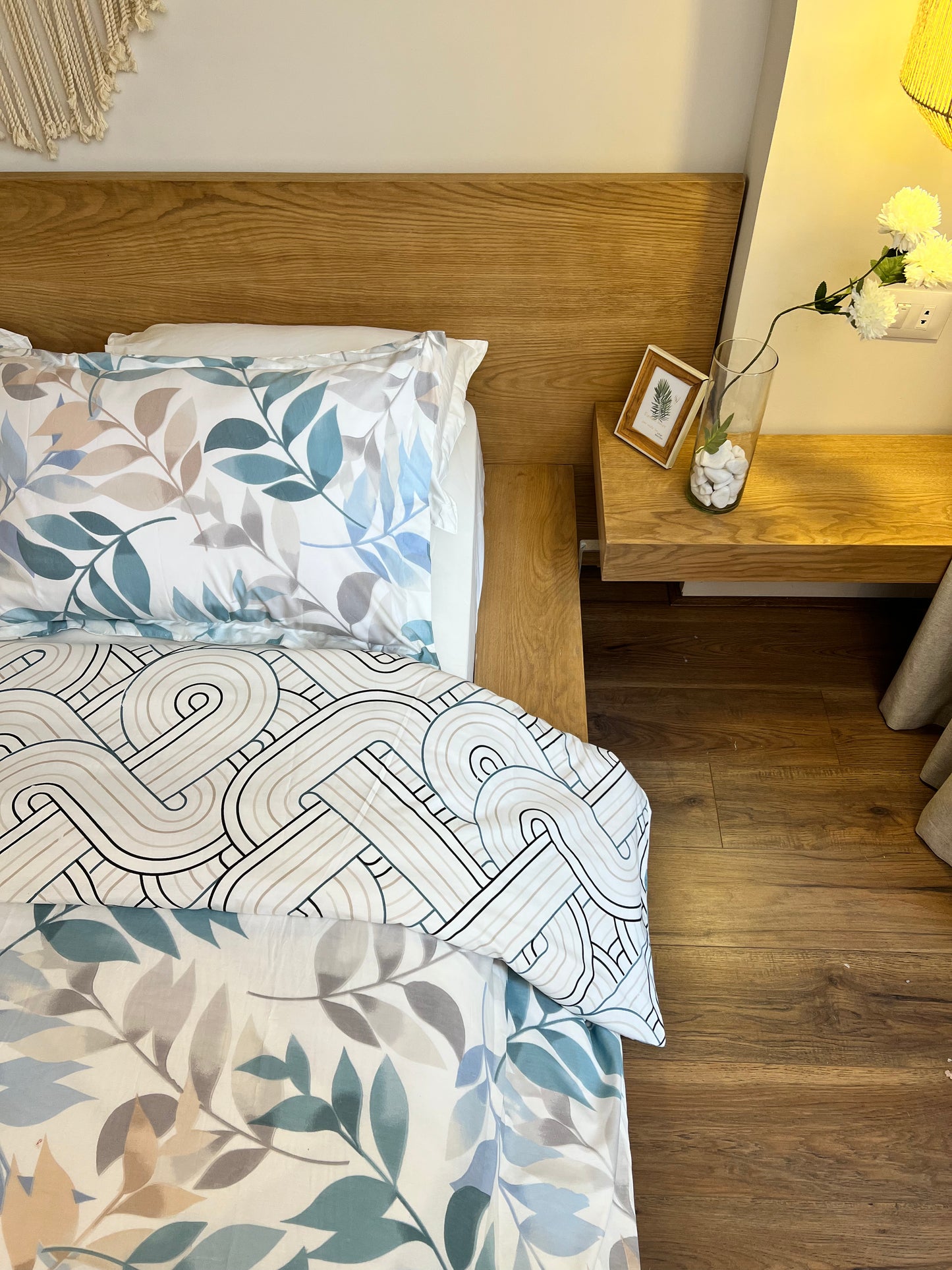 BLUE HAVEN cotton duvet cover