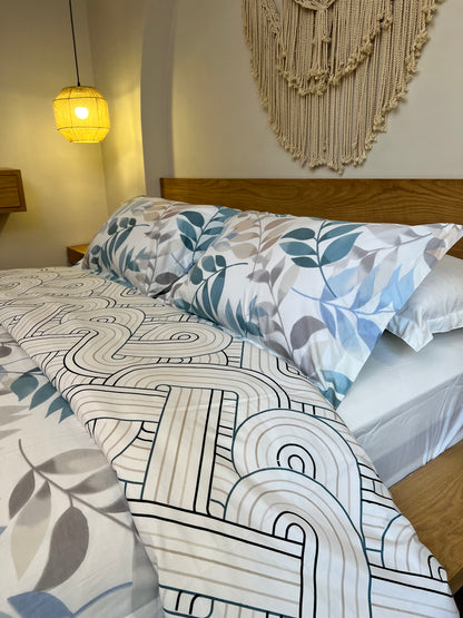 BLUE HAVEN cotton duvet cover