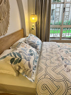 BLUE HAVEN cotton duvet cover