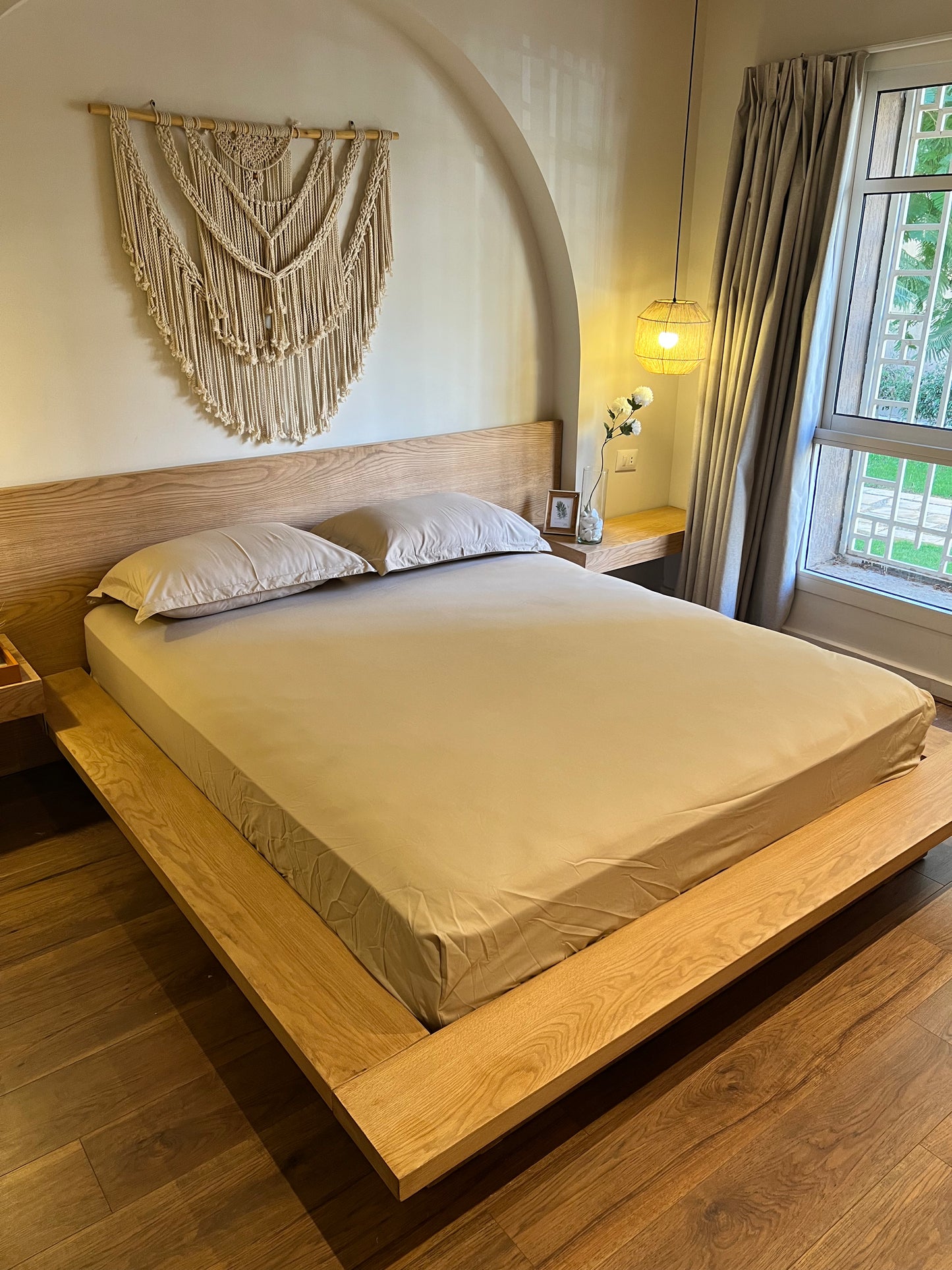 ROSY BROWN Premium Cotton Bedsheet