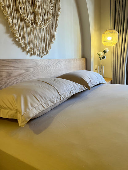 ROSY BROWN Premium Cotton Bedsheet