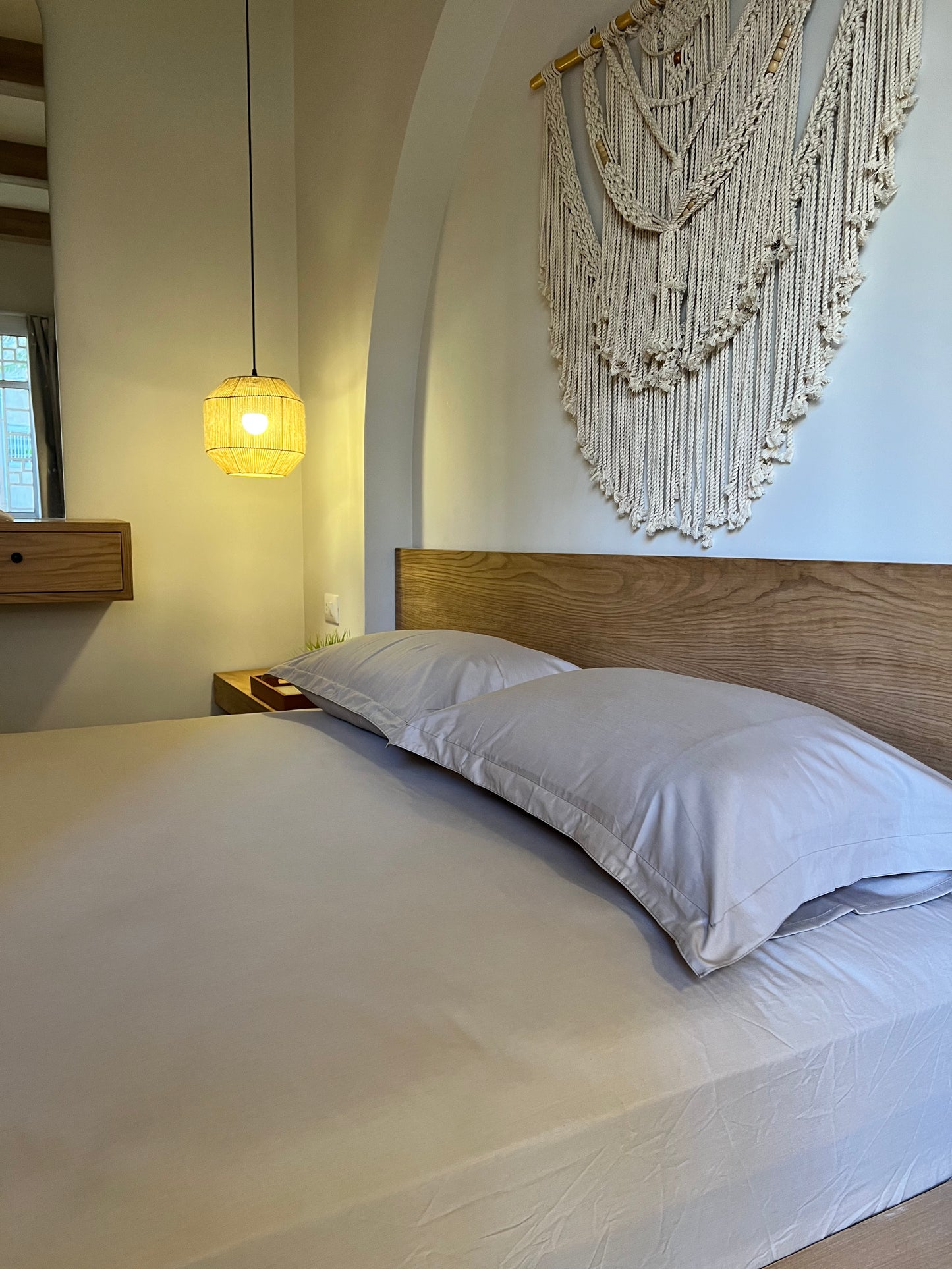 ROSY BROWN Premium Cotton Bedsheet