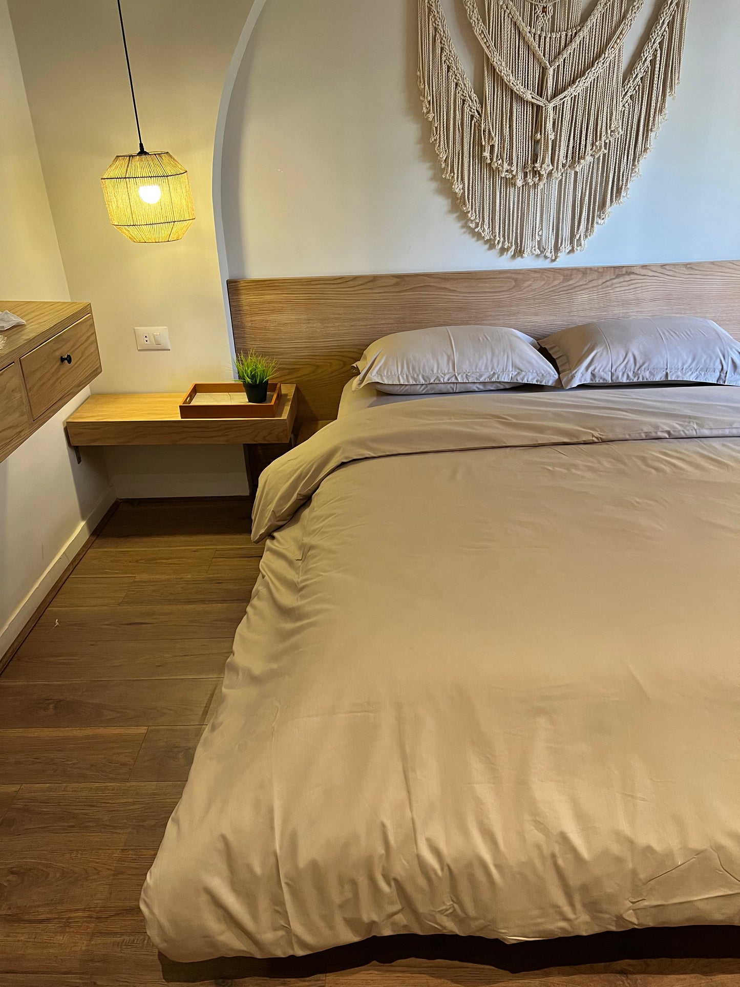 ROSY BROWN Premium Cotton Duvet Cover