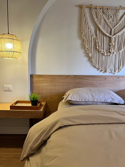 ROSY BROWN Premium Cotton Duvet Cover