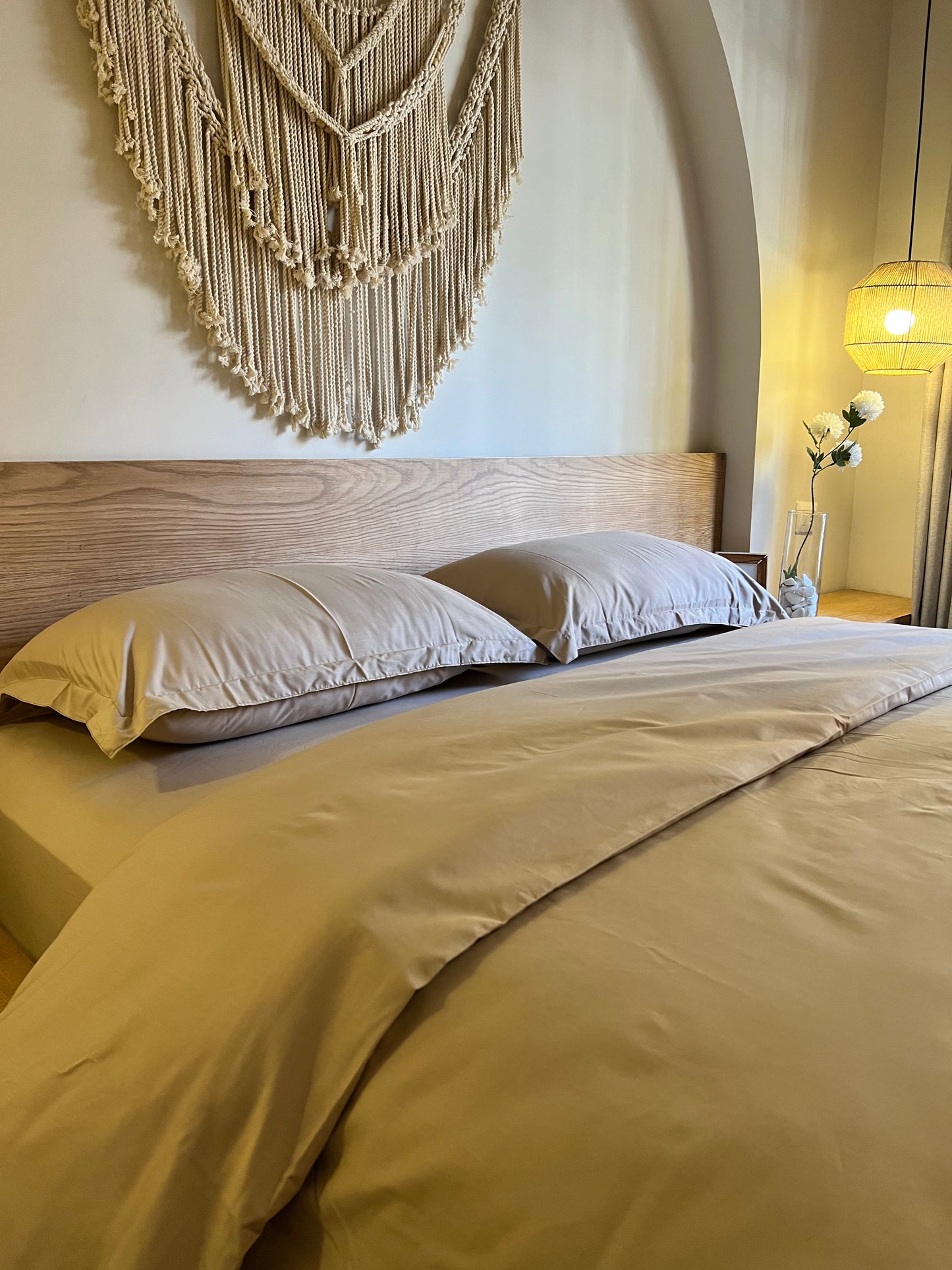 ROSY BROWN Premium Cotton Duvet Cover