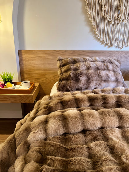 TEDDY Bubbles Fur Duvet