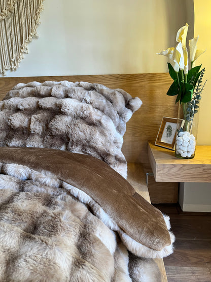 TEDDY Bubbles Fur Duvet